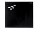 Nobo Lavagna Magnetica In Vetro Diamond, (L)300 X (H)300 Mm, Nero