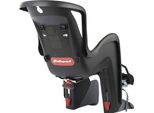 Polisport Bilby Maxi Ff Seggiolino Bici Posteriore Per Bambini Montaggio Sul Telaio - Nero/Grigio Scuro