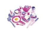 Dantoy 33 Pezzi Cucina Principessa Servizio Per Bambini Per Gioco Cucina Bambole Stoviglie