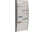 Paperflow A4V2X25.02 Portadepliant A Parete Grigio