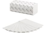 Wepa 276520 Wepa Carta Asciugamani Smart, 240 X 230 Mm, Piega A V, Bianco Brillante