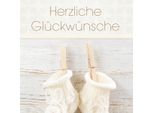 Sigel Geburtskarte "Baby"", (B)115 X (H)170 Mm"