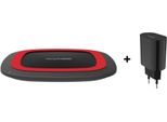 Realpower Realpower Freecharge-10 Smartphone Nero, Rosso Ricarica Senza Fili Ricarica Rapida Interno