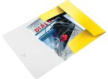 Leitz 4599-00-16 4599 Cartella Angolare Wow - A4, Pp, Giallo Metallizzato