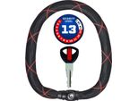 Lucchetto A Catena Abus Ivy Chain 9210 - Lucchetto Per Bicicletta In Acciaio Temprato - Catena Spessa 10 Mm - Livello Di Sicurezza Abus 13 - 110 Cm