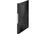 Leitz 4632-00-95 Wow, A4, Pp, Con 40 Tasche, Nero-Metallizzato