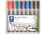 Staedtler 356 WP8 X 8 Flipchart-Marker Farbsortiert 2,0 Mm