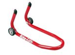 BIKE-LIFT Cavalletto Anteriore Universale Non Rotante Rosso - FS-9