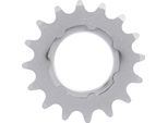 Pignone Xlc Single Speed 1/8', 16 Denti Con Supporto Cromato Opaco, Argento