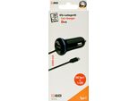 2GO 797170 2GO Usb-Kfz-LadegeräT Type C 12V/24V 2,4A, Schwarz