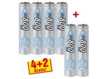 Ansmann 1321-0000-510 4+2 Aaa Akkus 800 Mah