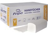 Fripa 4042102 HandtüCher Comfort - Multi-/ Interfalzung (Z), 2-Lagig, Hochweiß, 20X 160 Blatt