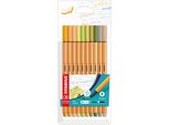 Stabilo 8810-22 Stabilo Point 88 Fineliner, Confezione Da 10 Colori Nuovi