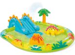 Intex 57166NP - Playcentre - Piscina Per Bambini Little Dino (191X152X58Cm)