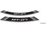 Puig 9136P Strisce Per Cerchi Speciali Per Yamaha MT-07 Argento