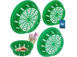 Kotarbau Set Di 3 Cesti Per Bulbi 200 Mm 230 Mm 260 Mm Cesto Per Piante Bulbi Da Fiore Vassoio Per Piante Robusta
