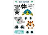 Herlitz 50040278 Herlitz Foliensticker Cute Animals