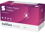 Satino By Wepa 065680 Satino By Wepa Carta Igienica A Foglio Singolo Prestige 2 Veli 9.000 Fazzolettini