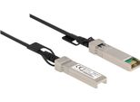 Delock - Cavo Di Collegamento Diretto - Da Sfp+ (M) A Sfp+ (M) - 1,0 M - 4 Mm - Biassiale - SFF-8431/SFF-8432 - Passivo - Nero