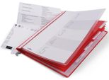 Durable 255503 5 Durable Personalhefter Kunststoff Rot 5 X KaufmäNnische Heftung