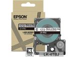 Epson C53S672065 Epson Schriftband Lk LK-4TBJ C53S672065, 12 Mm Schwarz Auf Transparent
