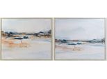 Quadro Dkd Home Decor Astratto Moderno (104 X 4 X 83,5 Cm) (2 Pezzi)