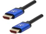 Cavo Video Logo Hdmi 2.1 - Hdmi Maschio Ad Altissima Velocità - Hdmi Maschio 1M Connettori Placcati Oro, Alluminio