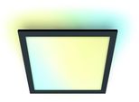 Wiz Plafoniera A Pannello Quadrata Tunable White Smart Light Dimmerabile Wlan Nero