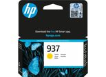 Hp 937 4S6W4NE 301 Yellow Original Ink Cartridge Cartuccia D'inchiostro 1 Pz Resa Standard