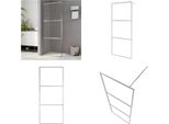 Vidaxl Schermo Doccia Per Cabina Doccia Con Vetro Trasparente Esg 100X195 Cm - Schermo Doccia - Schermi Doccia - Cabina Doccia - Docce Walk-In