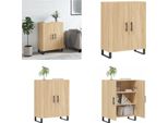 Vidaxl Credenza In Rovere Sonoma 69,5X34X90 Cm - Credenza - Credenze - Armadio - Armadio Portaoggetti
