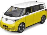 Maisto 32914Y - Modellino Auto - Vw Id.Buzz (Bianco-Giallo, Scala 1:24) Modellino Auto Giocattolo