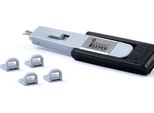 Smartkeeper BL04PKGY Smartkeeper Mini "USB-B Port"" Blocker Grau 4 Stk.+Key"