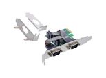 Inline Schnittstellenkarte - 2X Seriell 9-Pol - Pcie (Pci-Express) (76619D)