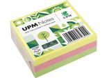 Upm Notes Sticky Note 5854-21PG-3 Brillante 75X75Mm 100 Fogli Assortiti 3 Pezzi.