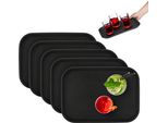 Set Di 5 Vassoi Da Portata Relaxdays 35 X 25 Cm