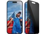 Panzerglass ® Privacy Screen Protector Iphone 16 | 15 | Ultra-Wide Fit, Apple, Apple - Iphone 16, Apple - Iphone 15, Applicazione A Secco, Antigraffio, Antiurto, Trasparente, 1 Pezzo(I)