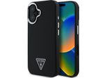 Guess Guhmp16Spgtspsk Iphone 166.1 Czarny/Black Custodia Rigida A Triangolo Granulato Magsafe
