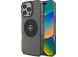 Mercedes Mehmp16L23Hcpk Iphone 16 Pro 6.3 Czarny/Nero Custodia Rigida Mb Star Pattern Magsafe