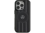 Mercedes Mehmp16S23Hrsk Iphone 16 6.1 Czarny/Nero Custodia Rigida Mb Doppio Strato Linee Incrociate Magsafe