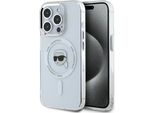 Custodia Karl Lagerfeld Iml Metal Karl Head Magsafe Do Iphone 15 Pro BiałY