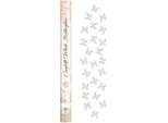 Cannone Di Coriandoli Farfalle Bianco Matrimonio 60 Cm