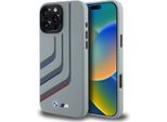 Bmw Bmhmp16X23Slig Iphone 16 Pro Max 6,9 Szary/Grey Hardcase Silicone Turning Lines Magsafe