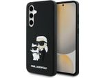 Karl Lagerfeld Klhcs24Fe3Drkcnk S24 Fe S721 Czarny/Nero Custodia Rigida 3D In Gomma Karl&Choupette