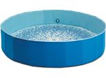 Intex 48400NP - Piscina Per Cani Pieghevole (Blu, 152X30Cm) Piscina Per Cani Con Valvola Di Scarico Estate