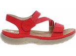 Sandali Donna Rieker 64870-33 Rot 39