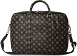 Torba Guess 4G Peony Tasca Frontale Cerniera Triangolo Logo 16 Czarny