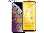 25 Pcs 9H 9D Proteggi Schermo In Vetro Temperato A Schermo Intero Per Iphone Xs Max / Iphone 11 Pro Max