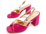 Sandalo Montevita Con Tacco Sanndal6 Rosa