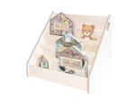 Mamoi® Scaffale In Legno Per Bambini, Scaffale Per Bambini, Libreria, Scaffale A Muro Per La Camera Dei Bambini, Scaffale, Libreria, Scaffale Per Bambini